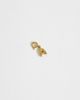 ASOS DESIGN ASOS DESIGN waterproof stainless steel interchangeable A charm in gold - 3