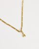 ASOS DESIGN ASOS DESIGN waterproof stainless steel interchangeable A charm in gold - 4