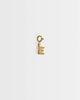 ASOS DESIGN ASOS DESIGN waterproof stainless steel interchangeable E charm in gold - 1