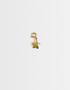ASOS DESIGN ASOS DESIGN waterproof stainless steel interchangeable star charm in gold