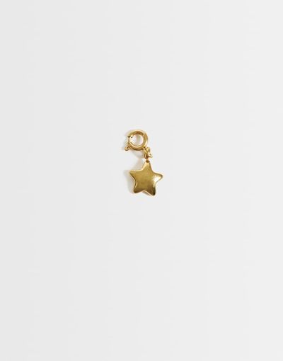 ASOS DESIGN ASOS DESIGN waterproof stainless steel interchangeable star charm in gold