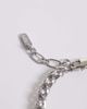 ASOS DESIGN ASOS DESIGN waterproof stainless steel interlocking link chain bracelet in silver - 2
