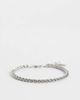 ASOS DESIGN ASOS DESIGN waterproof stainless steel link chain bracelet in silver - 1