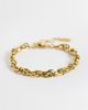 ASOS DESIGN ASOS DESIGN waterproof stainless steel multi link chain bracelet in gold - 1