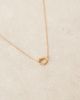 ASOS DESIGN ASOS DESIGN waterproof stainless steel necklace with knot pendant in gold tone - 1