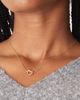ASOS DESIGN ASOS DESIGN waterproof stainless steel necklace with knot pendant in gold tone - 2