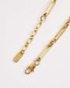 ASOS DESIGN ASOS DESIGN waterproof stainless steel oval link bracelet in gold - 2