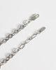 ASOS DESIGN ASOS DESIGN waterproof stainless steel oval link chain bracelet in silver - 3