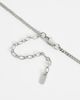 ASOS DESIGN ASOS DESIGN waterproof stainless steel rose centre cross pendant necklace in silver - 3