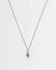 ASOS DESIGN ASOS DESIGN waterproof stainless steel snake pendant necklace in silver - 1