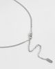 ASOS DESIGN ASOS DESIGN waterproof stainless steel snake pendant necklace in silver - 4
