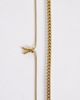 ASOS DESIGN ASOS DESIGN waterproof stainless steel square box chain puller bracelet in gold - 2
