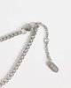 ASOS DESIGN ASOS DESIGN waterproof stainless steel star drop pendant chain bracelet in silver - 3