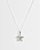 ASOS DESIGN ASOS DESIGN waterproof stainless steel star pendant necklace in silver - 1