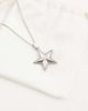ASOS DESIGN ASOS DESIGN waterproof stainless steel star pendant necklace in silver - 4