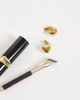 ASOS DESIGN ASOS DESIGN waterproof stainless steel stud earrings with teardrop shape in gold tone - 2