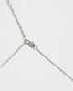 ASOS DESIGN ASOS DESIGN waterproof stainless steel thread through star pendant necklace in silver - 4