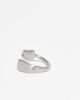 ASOS DESIGN ASOS DESIGN waterproof stainless steel wrap ring in silver - 2