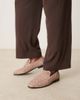 ASOS DESIGN ASOS DESIGN weave loafers in pink suede - 4