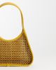 ASOS DESIGN ASOS DESIGN weave shoulder bag in orange - 4