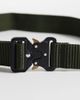 ASOS DESIGN ASOS DESIGN webbing utility belt with statement buckle in khaki-Green - 2