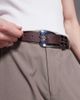 ASOS DESIGN ASOS DESIGN western belt with studs and stitching details in brown faux leather - 2