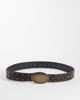 ASOS DESIGN ASOS DESIGN western buckle studded faux leather belt in brown - 1