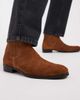 ASOS DESIGN ASOS DESIGN western chelsea boots in tan suede-Brown - 2