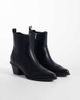 ASOS DESIGN ASOS DESIGN western Chelsea boots with cuban heel in black - 2