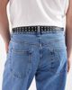 ASOS DESIGN ASOS DESIGN western studded skinny belt in black faux leather - 3