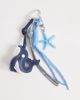 ASOS DESIGN ASOS DESIGN whale bag charm in blue - 1