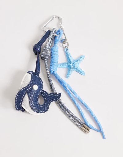 ASOS DESIGN ASOS DESIGN whale bag charm in blue