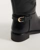 ASOS DESIGN ASOS DESIGN Wide Fit Cecile flat riding knee boots in black - 3