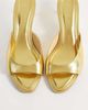 ASOS DESIGN ASOS DESIGN Wide Fit High-Five kitten heel mules in gold - 2