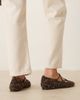 ASOS DESIGN ASOS DESIGN Wide Fit Lagos elasticized ballet flats in leopard-Multi - 4