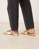 ASOS DESIGN ASOS DESIGN Wide Fit Logan slingback ballet flats in gold - 2
