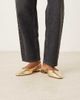 ASOS DESIGN ASOS DESIGN Wide Fit Logan slingback ballet flats in gold - 4