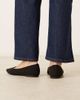 ASOS DESIGN ASOS DESIGN Wide Fit Ludo pointed ballet flats in black suedette - 2