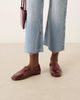 ASOS DESIGN ASOS DESIGN Wide Fit Malta loafers in burgundy-Red - 4