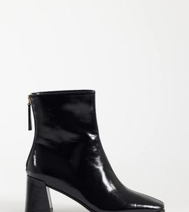 ASOS DESIGN ASOS DESIGN Wide Fit Rafe block heel ankle boots in black