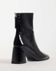ASOS DESIGN ASOS DESIGN Wide Fit Rafe block heel ankle boots in black - 4