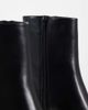 ASOS DESIGN ASOS DESIGN Wide Fit Raul heeled cowboy ankle boots in black - 3