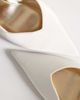 ASOS DESIGN ASOS DESIGN Wide Fit Sabrina slingback stiletto heels in ivory-White - 4