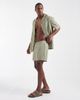 ASOS DESIGN ASOS DESIGN wide fit shorts in short length in green stripes - part of a set-Multi - 3
