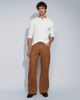 ASOS DESIGN ASOS DESIGN wide flare jeans in brown - 1