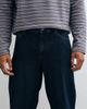 ASOS DESIGN ASOS DESIGN wide flared jeans in dark washed blue - 4
