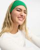 ASOS DESIGN ASOS DESIGN wide jersey headband in green - 3