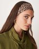 ASOS DESIGN ASOS DESIGN wide jersey headband in leopard print-Brown - 3