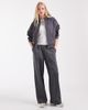 ASOS DESIGN ASOS DESIGN Wide leg brushback sweatpants in dark gray - 1