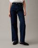 ASOS DESIGN ASOS DESIGN wide leg dad jeans in rinse-Navy - 3
